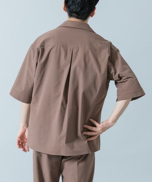 URBAN RESEARCH ROSSO / アーバンリサーチ ロッソ シャツ・ブラウス | 『WEB限定』『セットアップ対応/XLサイズあり』シアサッカースキッパー半袖シャツ | 詳細9