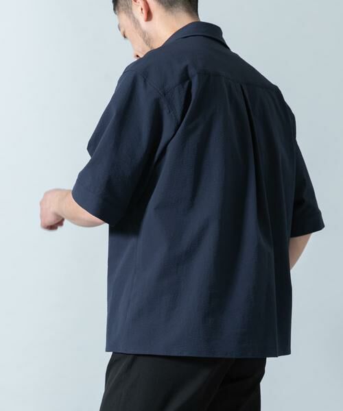 URBAN RESEARCH ROSSO / アーバンリサーチ ロッソ シャツ・ブラウス | 『WEB限定』『セットアップ対応/XLサイズあり』シアサッカースキッパー半袖シャツ | 詳細26