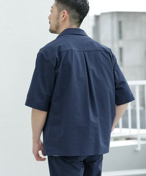 URBAN RESEARCH ROSSO / アーバンリサーチ ロッソ シャツ・ブラウス | 『WEB限定』『セットアップ対応/XLサイズあり』シアサッカースキッパー半袖シャツ | 詳細19