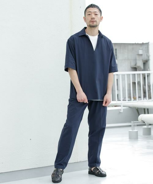 URBAN RESEARCH ROSSO / アーバンリサーチ ロッソ シャツ・ブラウス | 『WEB限定』『セットアップ対応/XLサイズあり』シアサッカースキッパー半袖シャツ | 詳細21