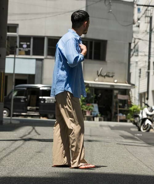 URBAN RESEARCH ROSSO / アーバンリサーチ ロッソ シャツ・ブラウス | 『XLサイズあり』リラックスコットンリネン7分袖シャツ | 詳細10