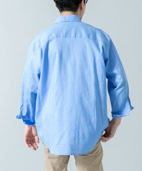 URBAN RESEARCH ROSSO / アーバンリサーチ ロッソ シャツ・ブラウス | 『XLサイズあり』リラックスコットンリネン7分袖シャツ | 詳細15