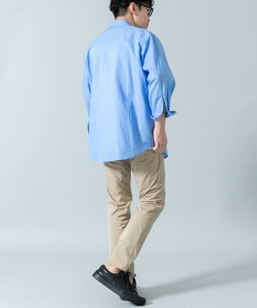 URBAN RESEARCH ROSSO / アーバンリサーチ ロッソ シャツ・ブラウス | 『XLサイズあり』リラックスコットンリネン7分袖シャツ | 詳細19