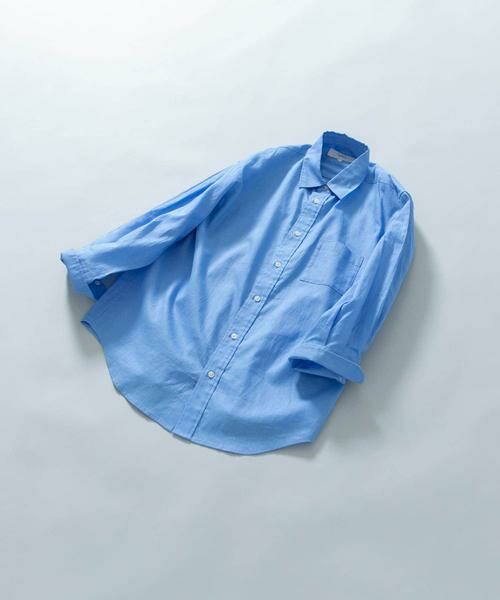 URBAN RESEARCH ROSSO / アーバンリサーチ ロッソ シャツ・ブラウス | 『XLサイズあり』リラックスコットンリネン7分袖シャツ | 詳細20