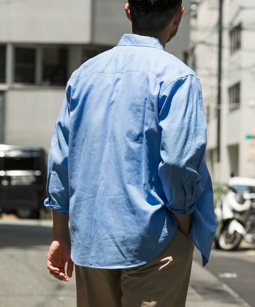 URBAN RESEARCH ROSSO / アーバンリサーチ ロッソ シャツ・ブラウス | 『XLサイズあり』リラックスコットンリネン7分袖シャツ | 詳細5