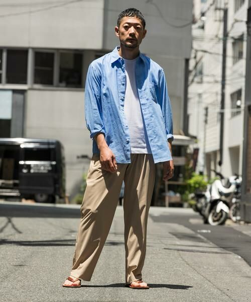 URBAN RESEARCH ROSSO / アーバンリサーチ ロッソ シャツ・ブラウス | 『XLサイズあり』リラックスコットンリネン7分袖シャツ | 詳細7