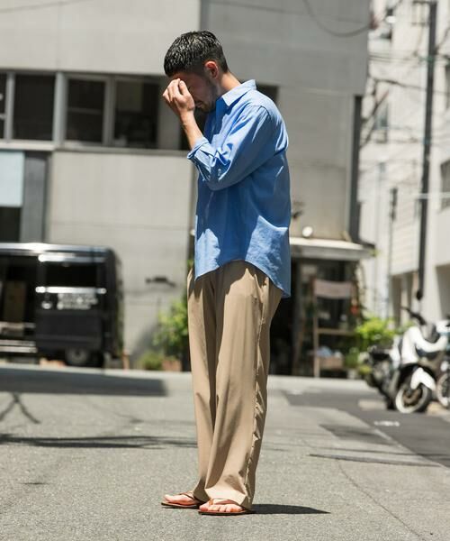 URBAN RESEARCH ROSSO / アーバンリサーチ ロッソ シャツ・ブラウス | 『XLサイズあり』リラックスコットンリネン7分袖シャツ | 詳細8