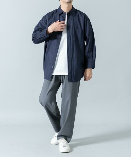 URBAN RESEARCH ROSSO / アーバンリサーチ ロッソ シャツ・ブラウス | 『XLサイズあり』リラックスコットンリネン7分袖シャツ | 詳細26