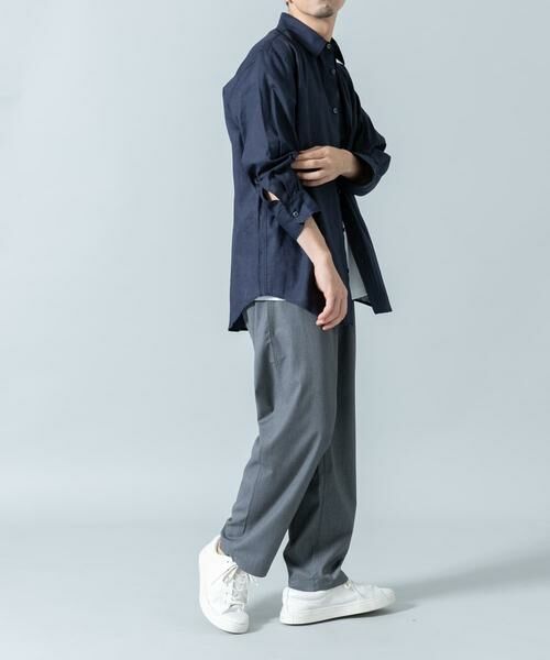 URBAN RESEARCH ROSSO / アーバンリサーチ ロッソ シャツ・ブラウス | 『XLサイズあり』リラックスコットンリネン7分袖シャツ | 詳細29