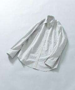 URBAN RESEARCH ROSSO / アーバンリサーチ ロッソ シャツ・ブラウス | 『WEB限定』『XLサイズあり』リラックスコットンリネンレギュラーカラー長袖シャツ