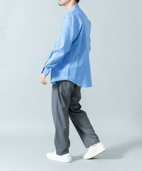 URBAN RESEARCH ROSSO / アーバンリサーチ ロッソ シャツ・ブラウス | 『WEB限定』『XLサイズあり』リラックスコットンリネンレギュラーカラー長袖シャツ | 詳細7