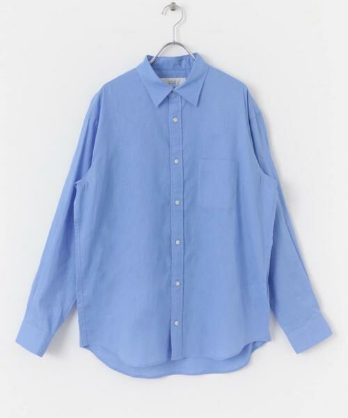 URBAN RESEARCH ROSSO / アーバンリサーチ ロッソ シャツ・ブラウス | 『WEB限定』『XLサイズあり』リラックスコットンリネンレギュラーカラー長袖シャツ | 詳細9