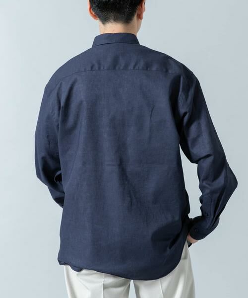 URBAN RESEARCH ROSSO / アーバンリサーチ ロッソ シャツ・ブラウス | 『WEB限定』『XLサイズあり』リラックスコットンリネンレギュラーカラー長袖シャツ | 詳細15