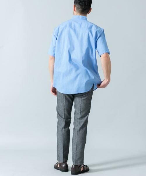 URBAN RESEARCH ROSSO / アーバンリサーチ ロッソ シャツ・ブラウス | 『XLサイズあり』リラックスコットンリネンレギュラーカラー半袖シャツ | 詳細13