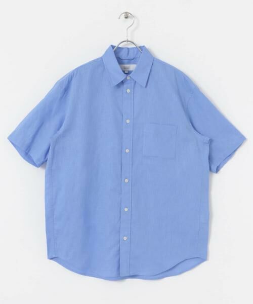 URBAN RESEARCH ROSSO / アーバンリサーチ ロッソ シャツ・ブラウス | 『XLサイズあり』リラックスコットンリネンレギュラーカラー半袖シャツ | 詳細15