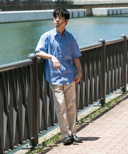 URBAN RESEARCH ROSSO / アーバンリサーチ ロッソ シャツ・ブラウス | 『XLサイズあり』リラックスコットンリネンレギュラーカラー半袖シャツ | 詳細5