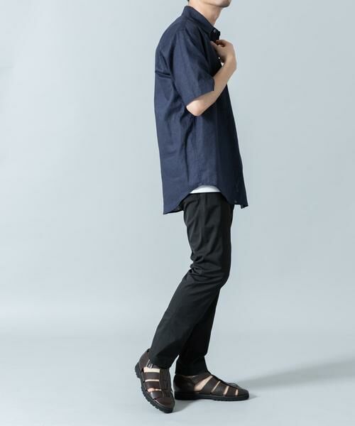 URBAN RESEARCH ROSSO / アーバンリサーチ ロッソ シャツ・ブラウス | 『XLサイズあり』リラックスコットンリネンレギュラーカラー半袖シャツ | 詳細21