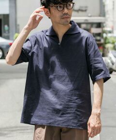 URBAN RESEARCH ROSSO / アーバンリサーチ ロッソ シャツ・ブラウス | 『XLサイズあり』リラックスコットンリネンスキッパーシャツ