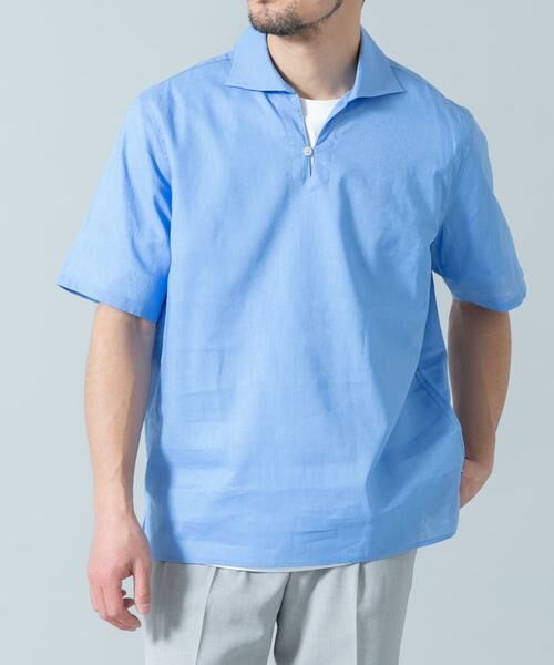 URBAN RESEARCH ROSSO / アーバンリサーチ ロッソ シャツ・ブラウス | 『XLサイズあり』リラックスコットンリネンスキッパーシャツ | 詳細10