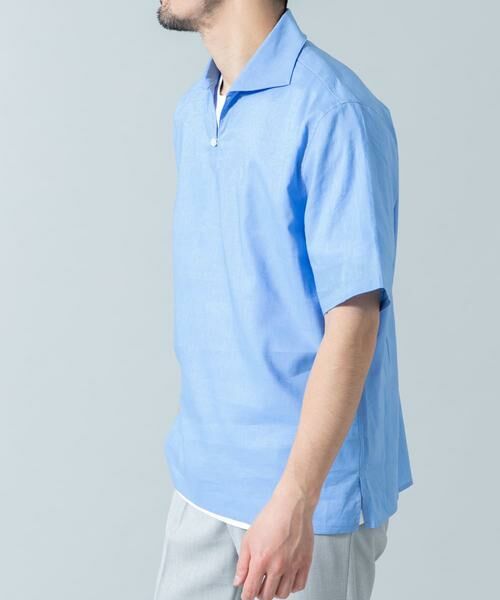 URBAN RESEARCH ROSSO / アーバンリサーチ ロッソ シャツ・ブラウス | 『XLサイズあり』リラックスコットンリネンスキッパーシャツ | 詳細11