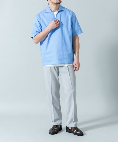 URBAN RESEARCH ROSSO / アーバンリサーチ ロッソ シャツ・ブラウス | 『XLサイズあり』リラックスコットンリネンスキッパーシャツ | 詳細14