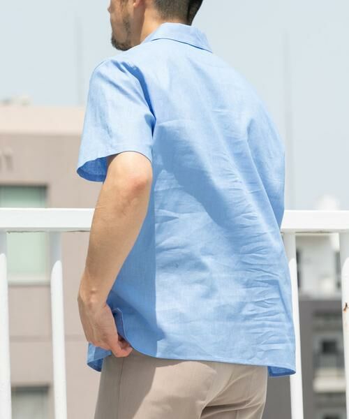 URBAN RESEARCH ROSSO / アーバンリサーチ ロッソ シャツ・ブラウス | 『XLサイズあり』リラックスコットンリネンスキッパーシャツ | 詳細4