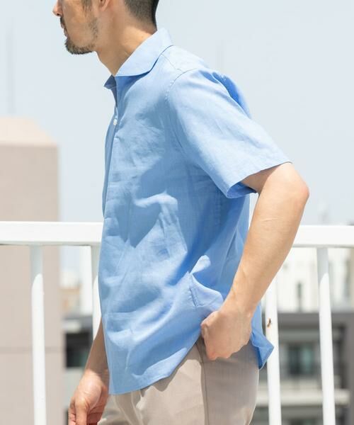 URBAN RESEARCH ROSSO / アーバンリサーチ ロッソ シャツ・ブラウス | 『XLサイズあり』リラックスコットンリネンスキッパーシャツ | 詳細5