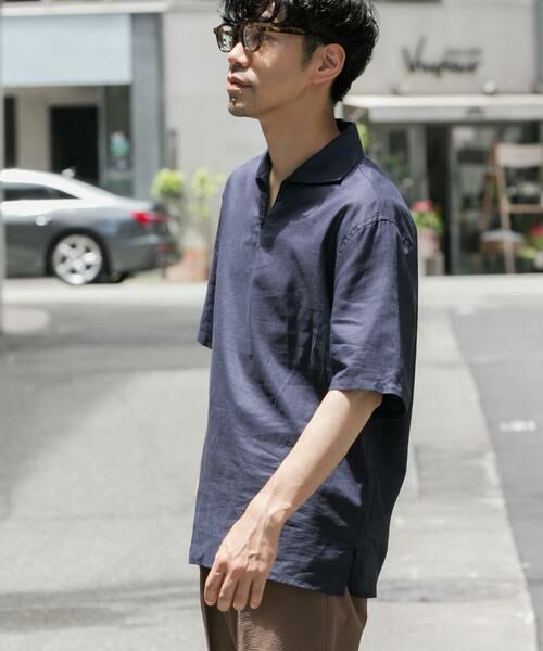 URBAN RESEARCH ROSSO / アーバンリサーチ ロッソ シャツ・ブラウス | 『XLサイズあり』リラックスコットンリネンスキッパーシャツ | 詳細20