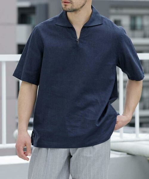 URBAN RESEARCH ROSSO / アーバンリサーチ ロッソ シャツ・ブラウス | 『XLサイズあり』リラックスコットンリネンスキッパーシャツ | 詳細23