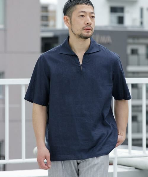 URBAN RESEARCH ROSSO / アーバンリサーチ ロッソ シャツ・ブラウス | 『XLサイズあり』リラックスコットンリネンスキッパーシャツ | 詳細24