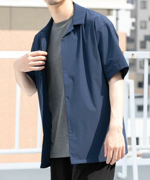 URBAN RESEARCH ROSSO / アーバンリサーチ ロッソ シャツ・ブラウス | 『セットアップ対応』『XLサイズあり』クールキープショートスリーブシャツ | 詳細1