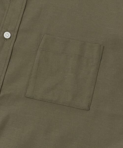 URBAN RESEARCH ROSSO / アーバンリサーチ ロッソ シャツ・ブラウス | 『防シワ』『XLサイズあり』ハイパフォーマンスリネンレギュラー半袖シャツ | 詳細19