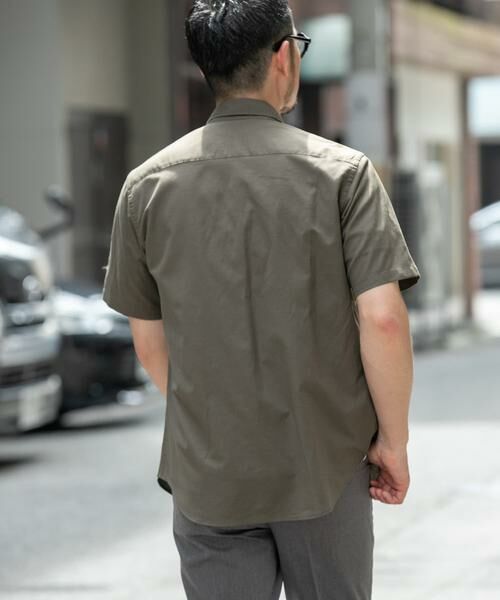 URBAN RESEARCH ROSSO / アーバンリサーチ ロッソ シャツ・ブラウス | 『防シワ』『XLサイズあり』ハイパフォーマンスリネンレギュラー半袖シャツ | 詳細5