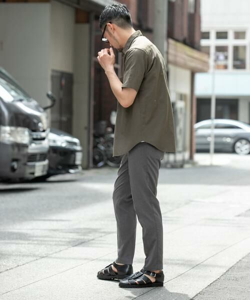 URBAN RESEARCH ROSSO / アーバンリサーチ ロッソ シャツ・ブラウス | 『防シワ』『XLサイズあり』ハイパフォーマンスリネンレギュラー半袖シャツ | 詳細9