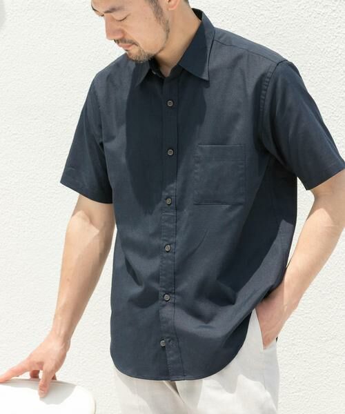 URBAN RESEARCH ROSSO / アーバンリサーチ ロッソ シャツ・ブラウス | 『防シワ』『XLサイズあり』ハイパフォーマンスリネンレギュラー半袖シャツ | 詳細23