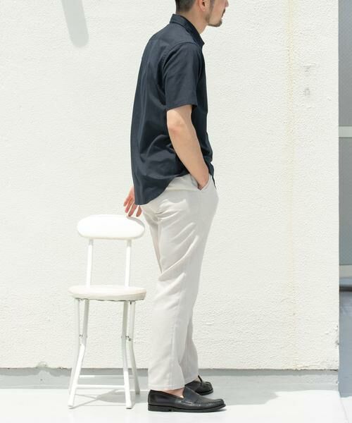 URBAN RESEARCH ROSSO / アーバンリサーチ ロッソ シャツ・ブラウス | 『防シワ』『XLサイズあり』ハイパフォーマンスリネンレギュラー半袖シャツ | 詳細25