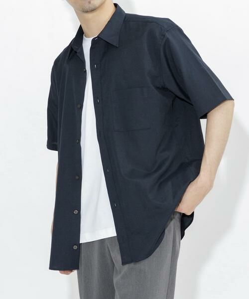 URBAN RESEARCH ROSSO / アーバンリサーチ ロッソ シャツ・ブラウス | 『防シワ』『XLサイズあり』ハイパフォーマンスリネンレギュラー半袖シャツ | 詳細27