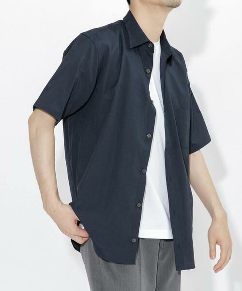 URBAN RESEARCH ROSSO / アーバンリサーチ ロッソ シャツ・ブラウス | 『防シワ』『XLサイズあり』ハイパフォーマンスリネンレギュラー半袖シャツ | 詳細28