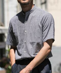 URBAN RESEARCH ROSSO / アーバンリサーチ ロッソ シャツ・ブラウス | 『防シワ』『XLサイズあり』ハイパフォーマンスリネンバンド半袖シャツ