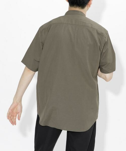 URBAN RESEARCH ROSSO / アーバンリサーチ ロッソ シャツ・ブラウス | 『防シワ』『XLサイズあり』ハイパフォーマンスリネンバンド半袖シャツ | 詳細12