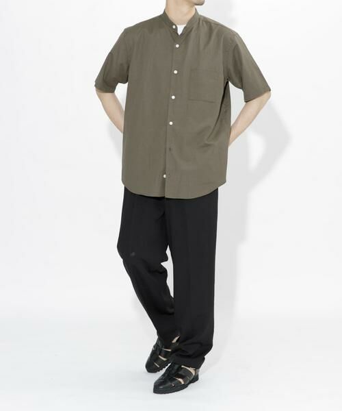 URBAN RESEARCH ROSSO / アーバンリサーチ ロッソ シャツ・ブラウス | 『防シワ』『XLサイズあり』ハイパフォーマンスリネンバンド半袖シャツ | 詳細15