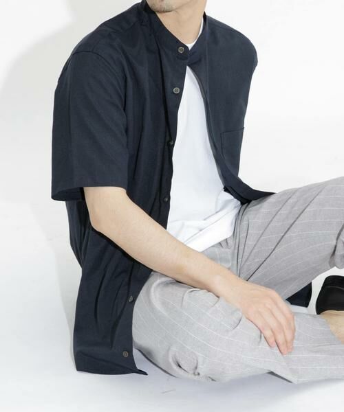 URBAN RESEARCH ROSSO / アーバンリサーチ ロッソ シャツ・ブラウス | 『防シワ』『XLサイズあり』ハイパフォーマンスリネンバンド半袖シャツ | 詳細23