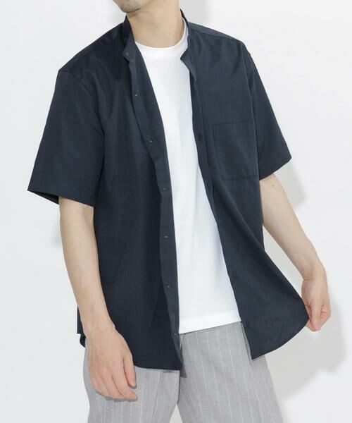 URBAN RESEARCH ROSSO / アーバンリサーチ ロッソ シャツ・ブラウス | 『防シワ』『XLサイズあり』ハイパフォーマンスリネンバンド半袖シャツ | 詳細27