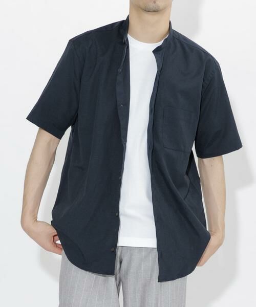 URBAN RESEARCH ROSSO / アーバンリサーチ ロッソ シャツ・ブラウス | 『防シワ』『XLサイズあり』ハイパフォーマンスリネンバンド半袖シャツ | 詳細28