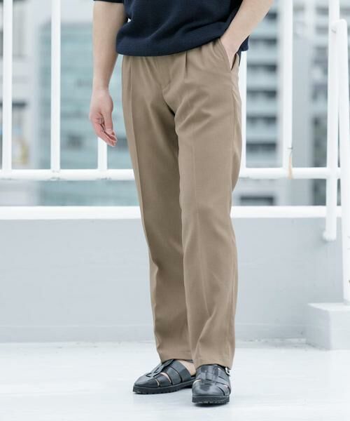 URBAN RESEARCH ROSSO / アーバンリサーチ ロッソ その他パンツ | 『WEB限定』『セットアップ対応』パナマ風ストレートパンツ | 詳細10