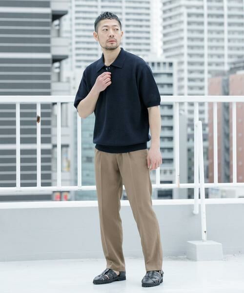 URBAN RESEARCH ROSSO / アーバンリサーチ ロッソ その他パンツ | 『WEB限定』『セットアップ対応』パナマ風ストレートパンツ | 詳細13