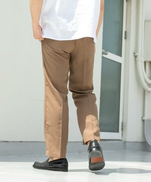 URBAN RESEARCH ROSSO / アーバンリサーチ ロッソ その他パンツ | 『WEB限定』『セットアップ対応』パナマ風ストレートパンツ | 詳細2