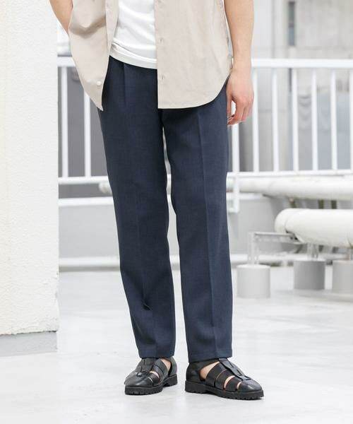 URBAN RESEARCH ROSSO / アーバンリサーチ ロッソ その他パンツ | 『WEB限定』『セットアップ対応』パナマ風ストレートパンツ | 詳細16