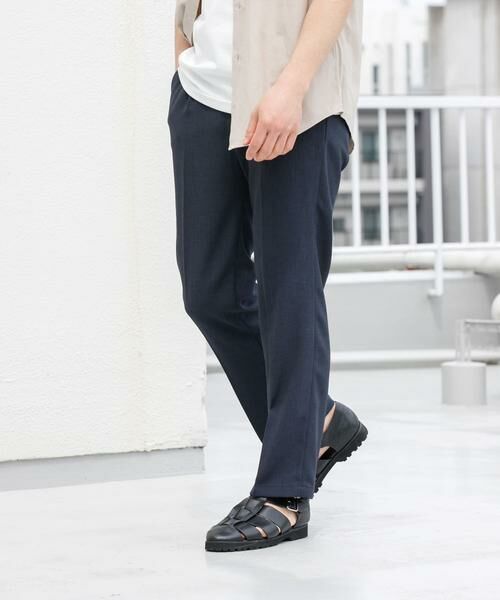 URBAN RESEARCH ROSSO / アーバンリサーチ ロッソ その他パンツ | 『WEB限定』『セットアップ対応』パナマ風ストレートパンツ | 詳細17