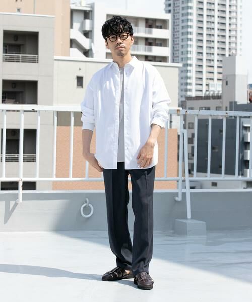 URBAN RESEARCH ROSSO / アーバンリサーチ ロッソ その他パンツ | 『WEB限定』『セットアップ対応』パナマ風ストレートパンツ | 詳細22